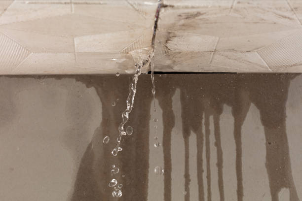 Professional Water Damage Restoration technician working in Laurel, MD